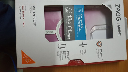 Gear4 Zagg Milan Snap Case - Funda Transparente (Usado)