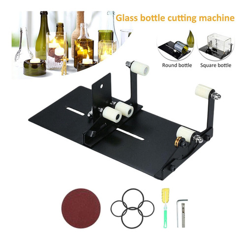 De Botellas De Vidrio Para Proyectos De Bricolaje, 10 Piezas