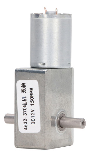 Motor De Doble Eje, Dc12v, Engranaje Helicoidal, Microeléctr