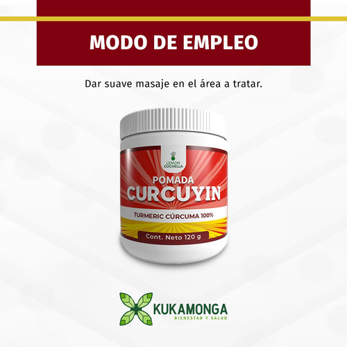 Suplemento En Pomada Kukamonga Suplemento Curcuyin Cúrcuma En Botella De 1ml 25 Un Pack X 5 U