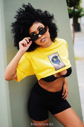Imagem 5 de 5 de Camiseta T-shirt Black Power (feminino) Zero Life Style
