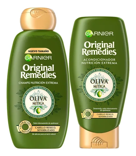 Pack Shampoo Y Acondicionador Oliva Mitica Original Remedie