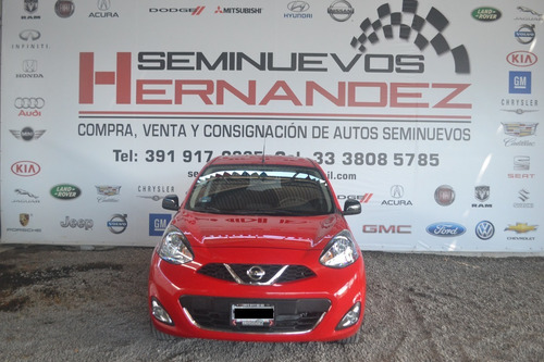 Imagen 4 de 13 de Nissan March Sr T/m 2019 Rojo
