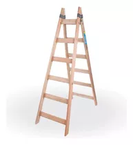 Comprar Escalera Pintor De Madera Reforzada 6 Escalones Alpina - Rex