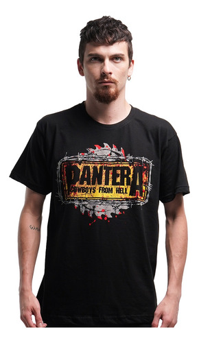 Camiseta Pantera Cfh Saw Blade Rock Activity