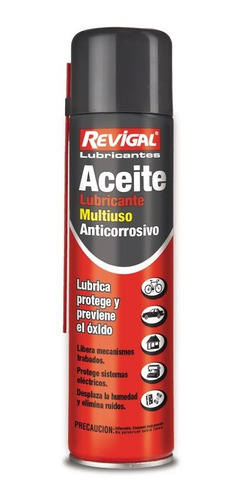 Aceite Lubricante Protege Multiuso Aerosol 360 Cm3 Revigal