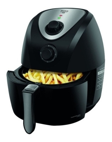 Fritadeira Eletrica Air Fry Philco Saude 1400w Sem Oleo 3,2l