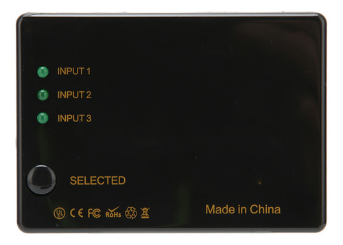 Interface Multimídia Hd 3 Em 1, Saída 4kx2k, Controle Remoto