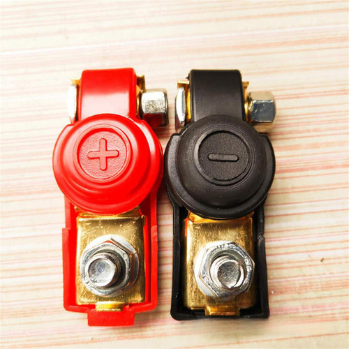 Convertidor De Voltaje Latón 10mm Rojo Negro