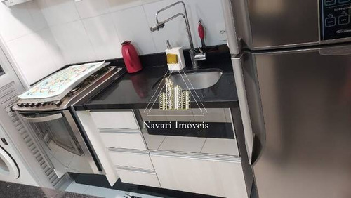Imagem 7 de 15 de Apartamento Em Guarulhos No Flex Com 60 M² 2 Dorms 1 Vaga Coberta - Ap0800