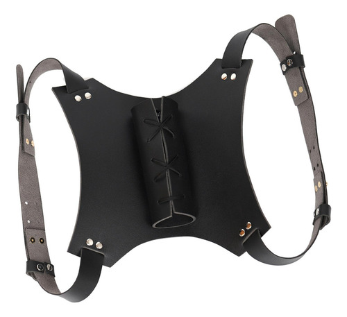 Conjunto De Coldre Retrô Medieval, Alça De Ombro Preta