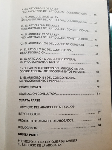 A0 La Abogacía Ismael Rodríguez Campos (Usado)
