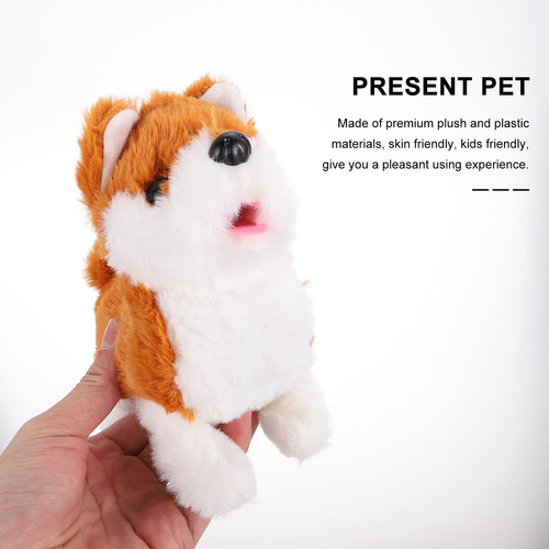Peluche Electrónico Interactivo Para Mascotas, Perros, Paseo