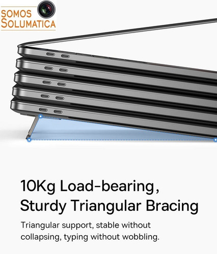 Imagen 9 de 10 de Holder Soporte Ergonomico - Para Laptop - Angulo Perfecto *
