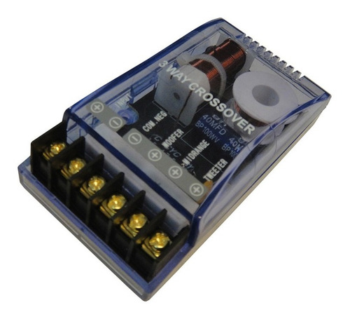 Imagen 1 de 6 de Crossover Pasivo Blauline Bcr310 De 3 Vías 100 Watts 4 Ohms