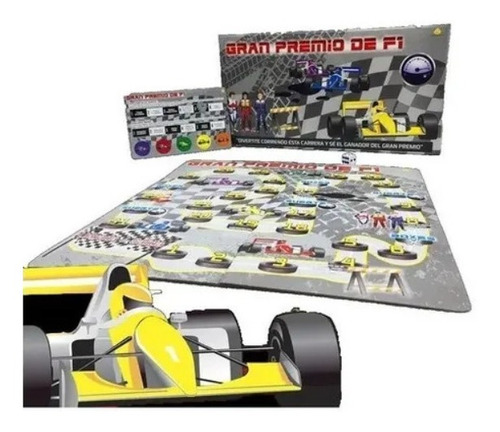 Juego De Mesa Gran Premio De Formula 1 Auto Regal Niño Yuyu