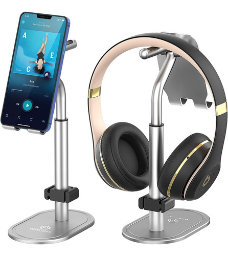 Wixgear Soporte Para Auriculares Y Teléfono Celular, Soporte