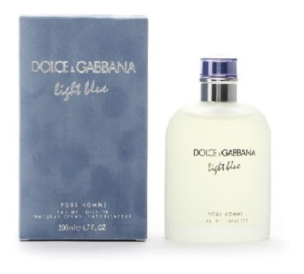 Perfume Dolce Gabbana Light Blue  Toilette  Hombre 100 Ml 