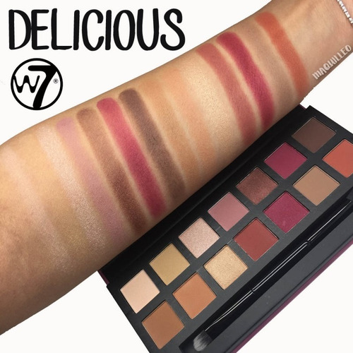 W7 Eyeshadow Palette Delicious