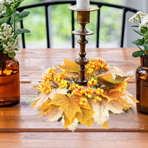 Corona De Velas, Corona De Otoño, Corona De Granja, Corona