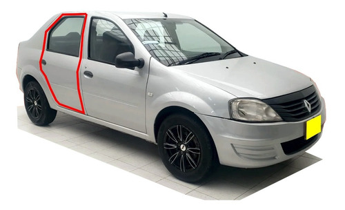 Empaque De Puertas Renault Logan 2005/2016 X Unidad.