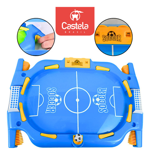 Brinquedo Jogo De Mesa 6 E 1 Sports Game Castela