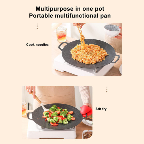 Sartén Para Barbacoa Coreana, Sartén Para Parrilla