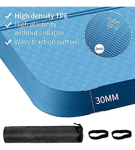 Tapete De Ejercicio Nuveti - Grueso Para Fitness, Yoga, Pila