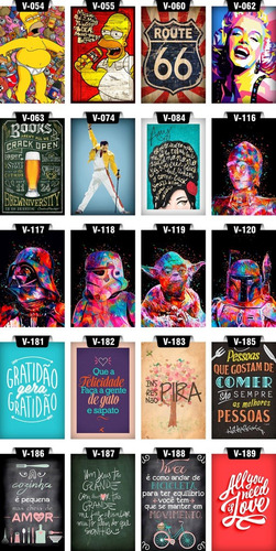 Imagem 3 de 9 de Placas Decorativas - Lançamentos