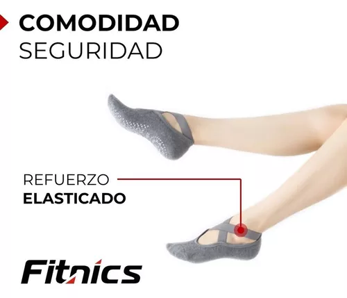 3 Pares Calcetines Yoga Mujeres Calcetines Antideslizantes - Temu Chile,  calcetines antideslizantes pilates
