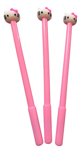 Recuerdos Fiestas Infantiles 6 Lapiceros De Gel De Gatita