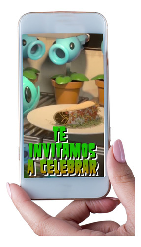 Video Invitacion Cumpleaño Plantas Vs. Zombies 2