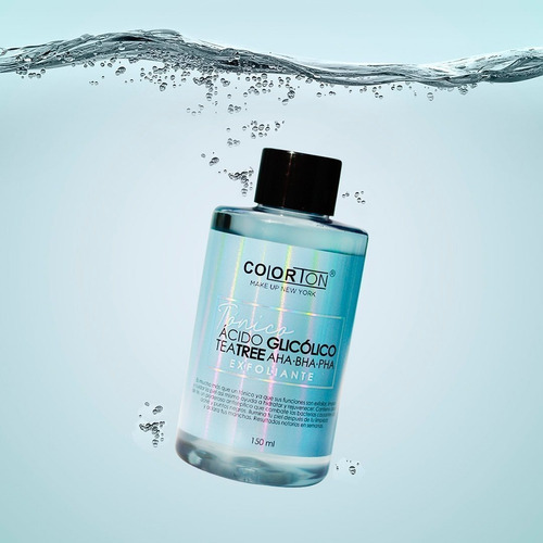 Tónico Facial Ácido Glicólico Aha+bha+pha Colorton® Skincare