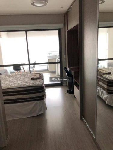 Imagem 12 de 24 de 100282 Apartamento Com 1 Dormitório, 30 M² - Venda Por R$ 500.000 Ou Aluguel Por R$ 2.226/mês - Brooklin - São Paulo/sp - Ap5009