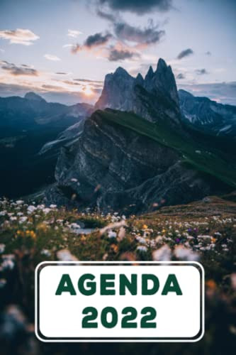 Agenda 2022: Agenda Semanal Montaña De Un Año Enero 2022 A D