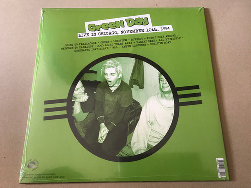 Green Day Live In Chicago Vinil Lacrado