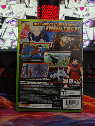Dragón Ball Raging Blast Xbox 360 (Reacondicionado)