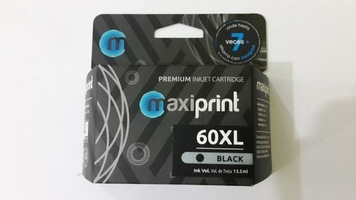 Cartucho Maxiprint 60 Xl Negro