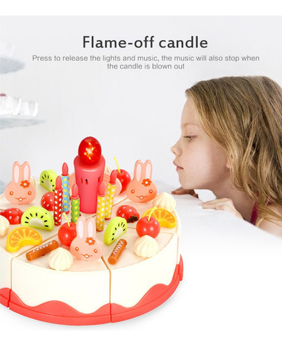 / 82 Piezas Cantarán Pastel De Cumpleaños Juguetes For Niños