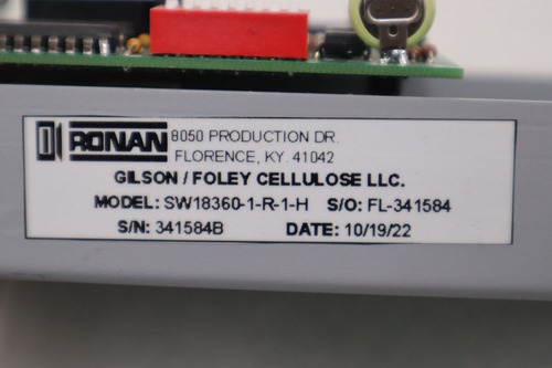 New Ronan Gamma Switch X90 Sw18360-1-r-1-h Stock G23 Ccw