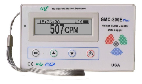  Geiger Detector De Radiación Nuclear Registrador Beta, Gamm