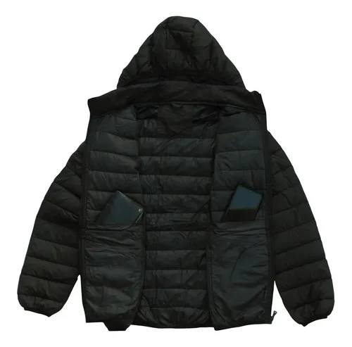 Jaqueta Masculina Casaco Preto Blusa Corta Vento Promo o