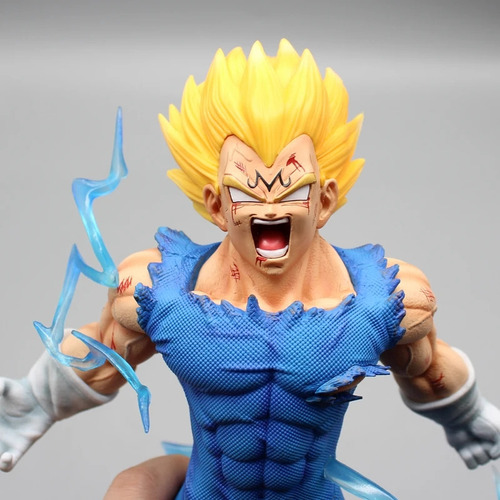 Nuevo Figura Vegeta 26cm Luz Led Dragon Ball Z / 2 Cabezas (Usado)
