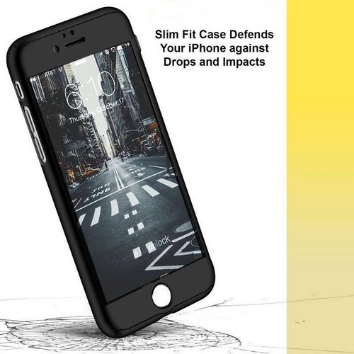 Protector 360 Y Mica De Vidrio  Para iPhone 6, 6s.