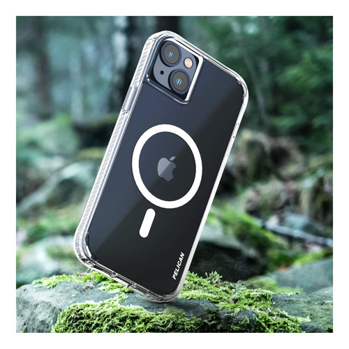 Pelican Ranger Series Funda P/ Iphone 14+ Magsafe Protectora Guardabosques Claro.