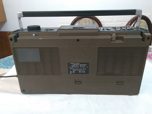 Radiograbador Jvc Rc 717l Japan Funcionando Leer Bien Gris Oscuro (Usado)