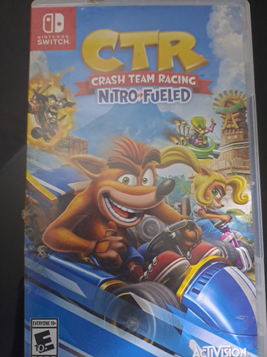 Juego Físico Ctr Crash Team Racing Nitro Fueld Switch