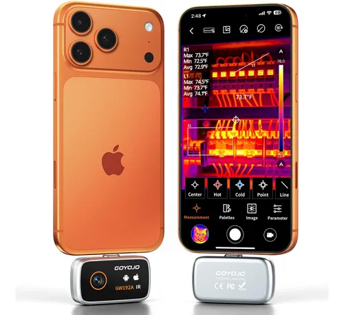 サーマルカメラ GOYOJO Thermal Imager GW192A Câmera De Imagem Térmica Goyojo Gw192a 192x192 Usb-c | MercadoLivre