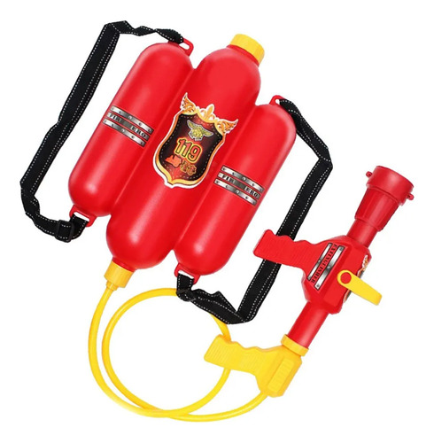 Mochila Para Niños, Extintor Con Pistola De Agua, -