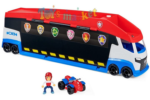 Paw Patrol Camión Mission Cruiser Sonido Patroller Robo Dog